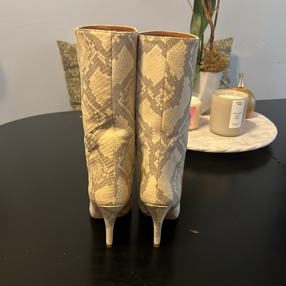 Paris Texas mid calf snake skin boots - Picture 5 of 6